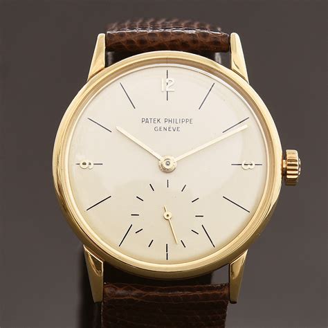 Patek Philippe vintage gold watch